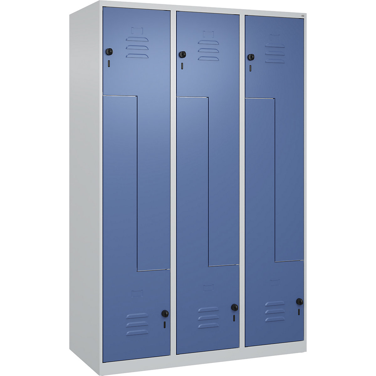 Vestiaire à portes en Z Classic PLUS – C+P (Illustration du produit 385)-384