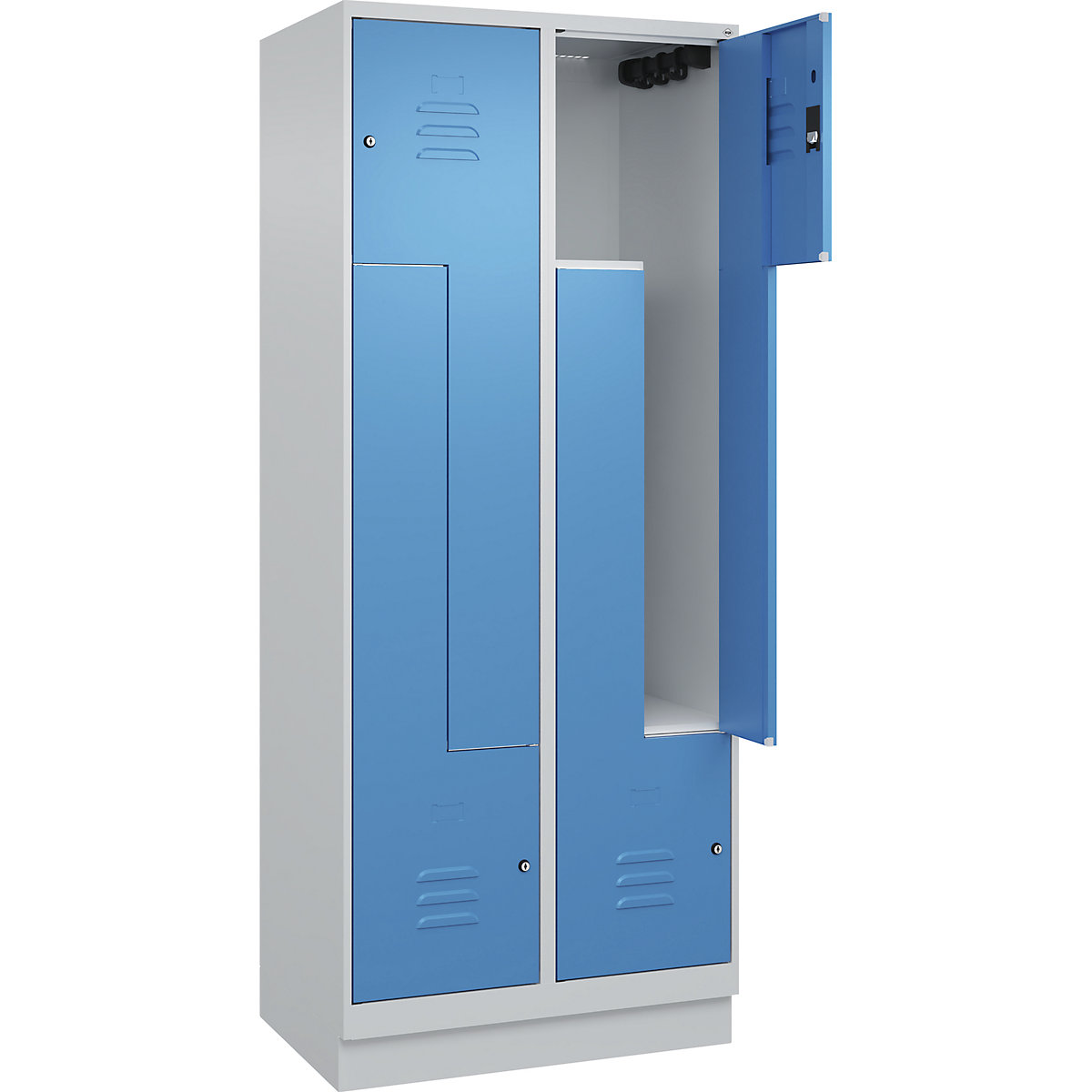 Vestiaire à portes en Z Classic PLUS – C+P