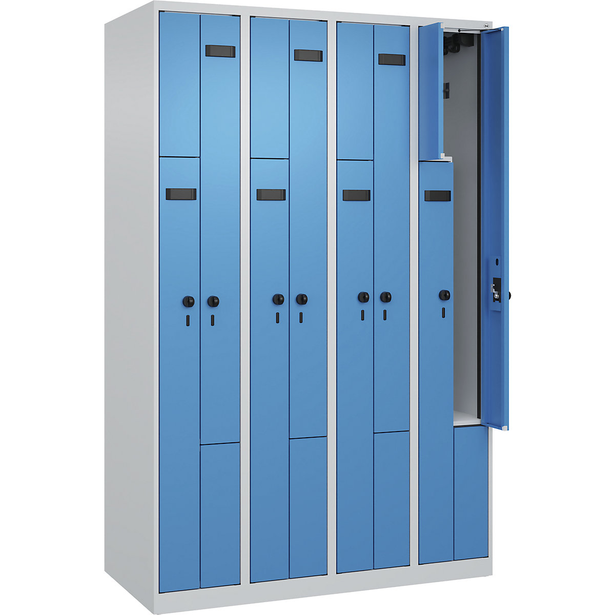 Vestiaire à portes en Z Evolo PLUS