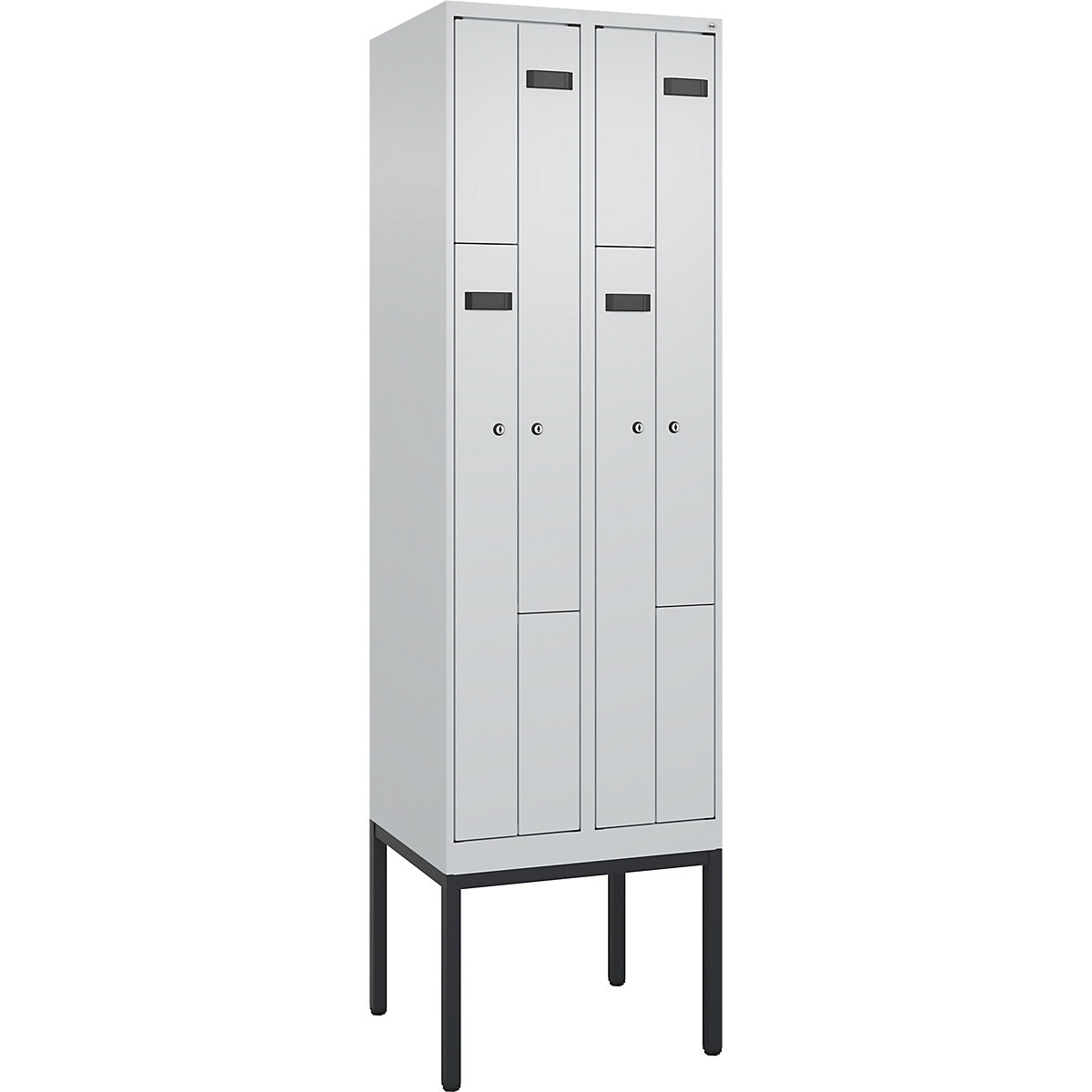 Vestiaire à portes en Z Evolo PLUS (Illustration du produit 2)-1