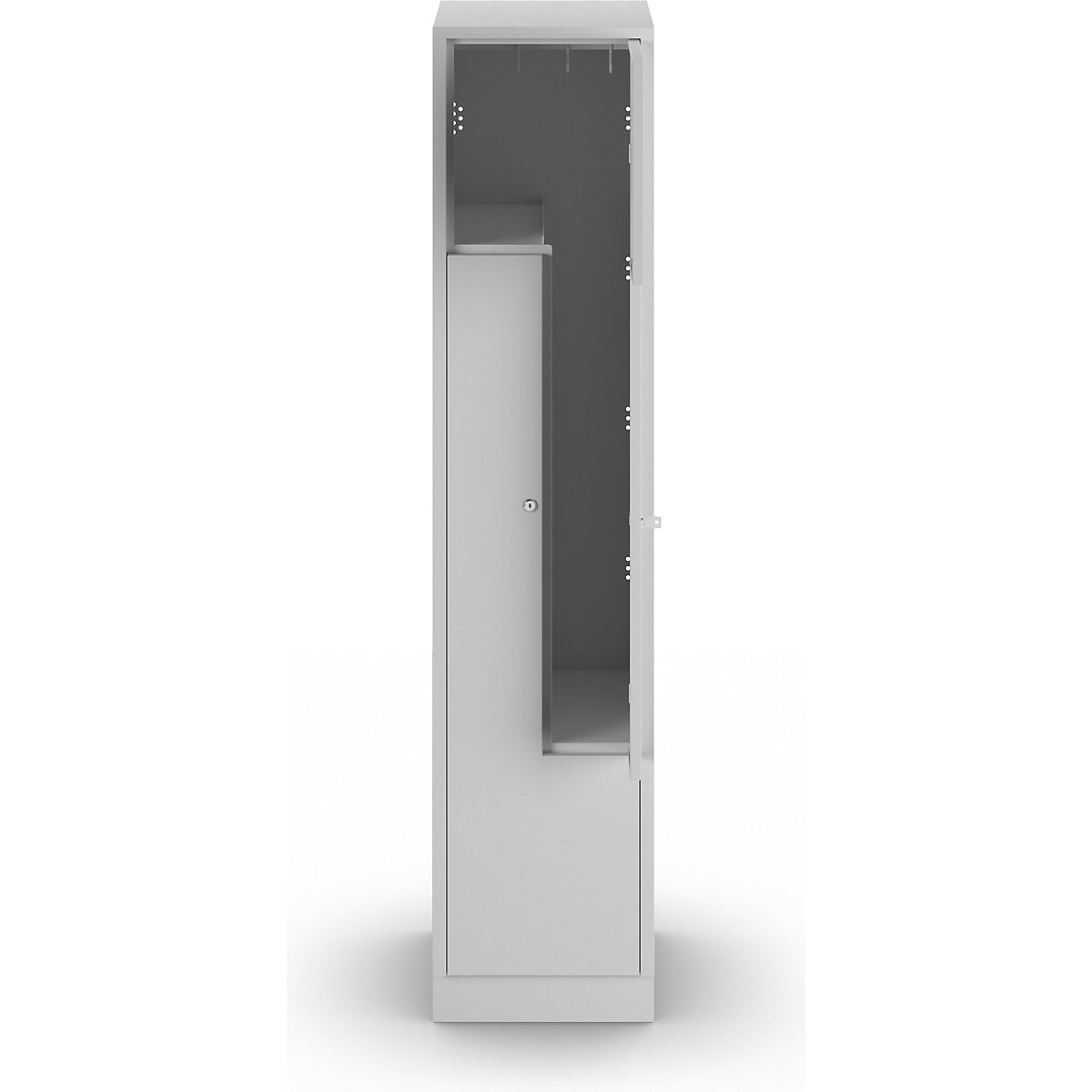 Vestiaire à portes en Z Munich – Wolf (Illustration du produit 4)-3
