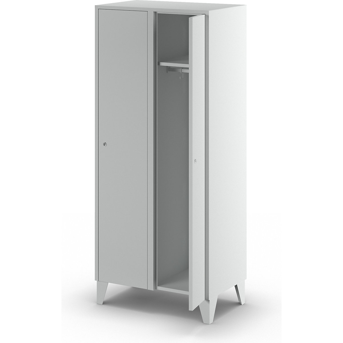 Vestiaire à portes en Z Munich – Wolf (Illustration du produit 8)-7