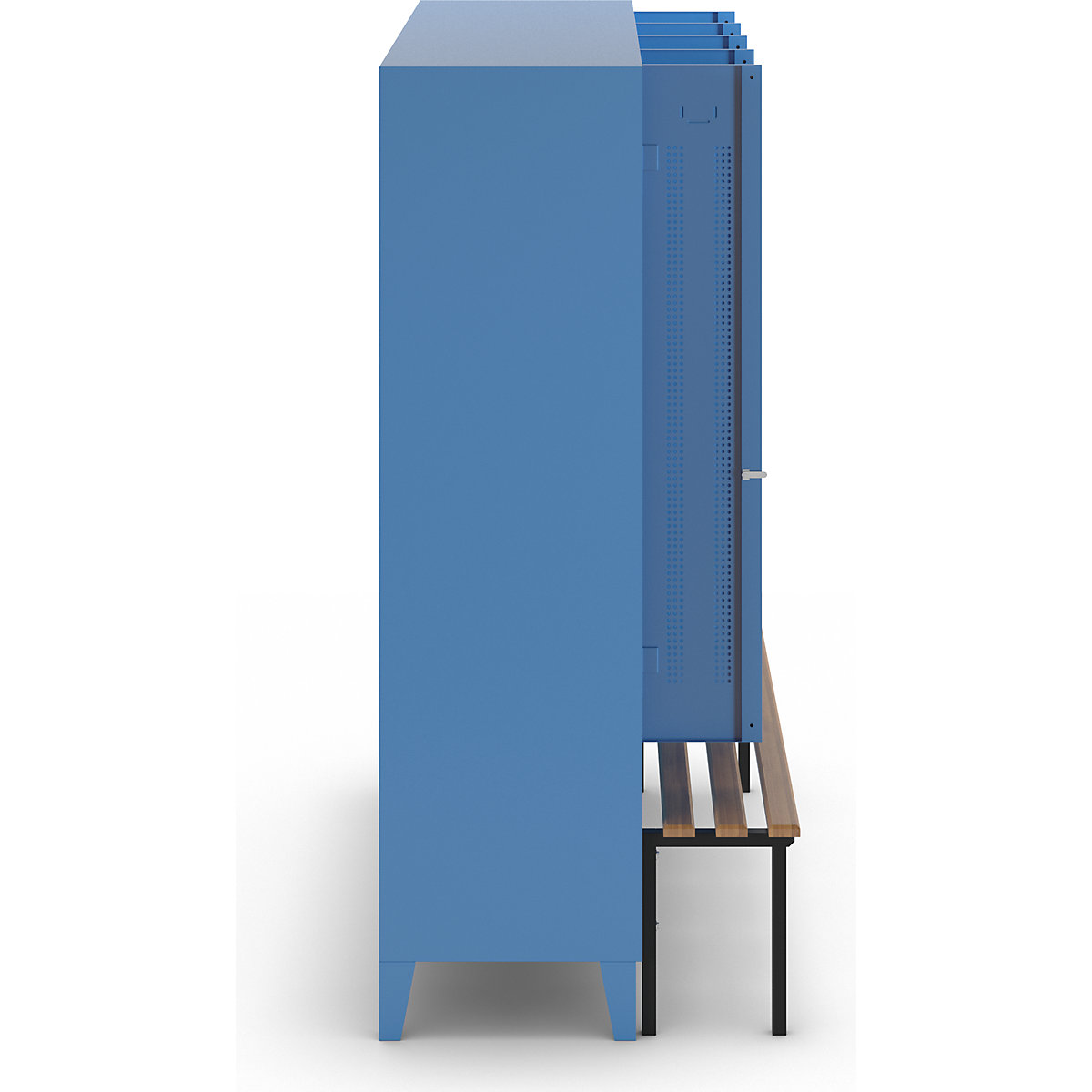 Vestiaire Berlin 1 avec banc – Wolf (Illustration du produit 4)-3