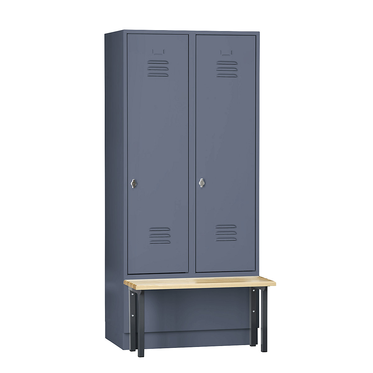 Vestiaire Berlin 2 avec banc – Wolf (Illustration du produit 9)-8