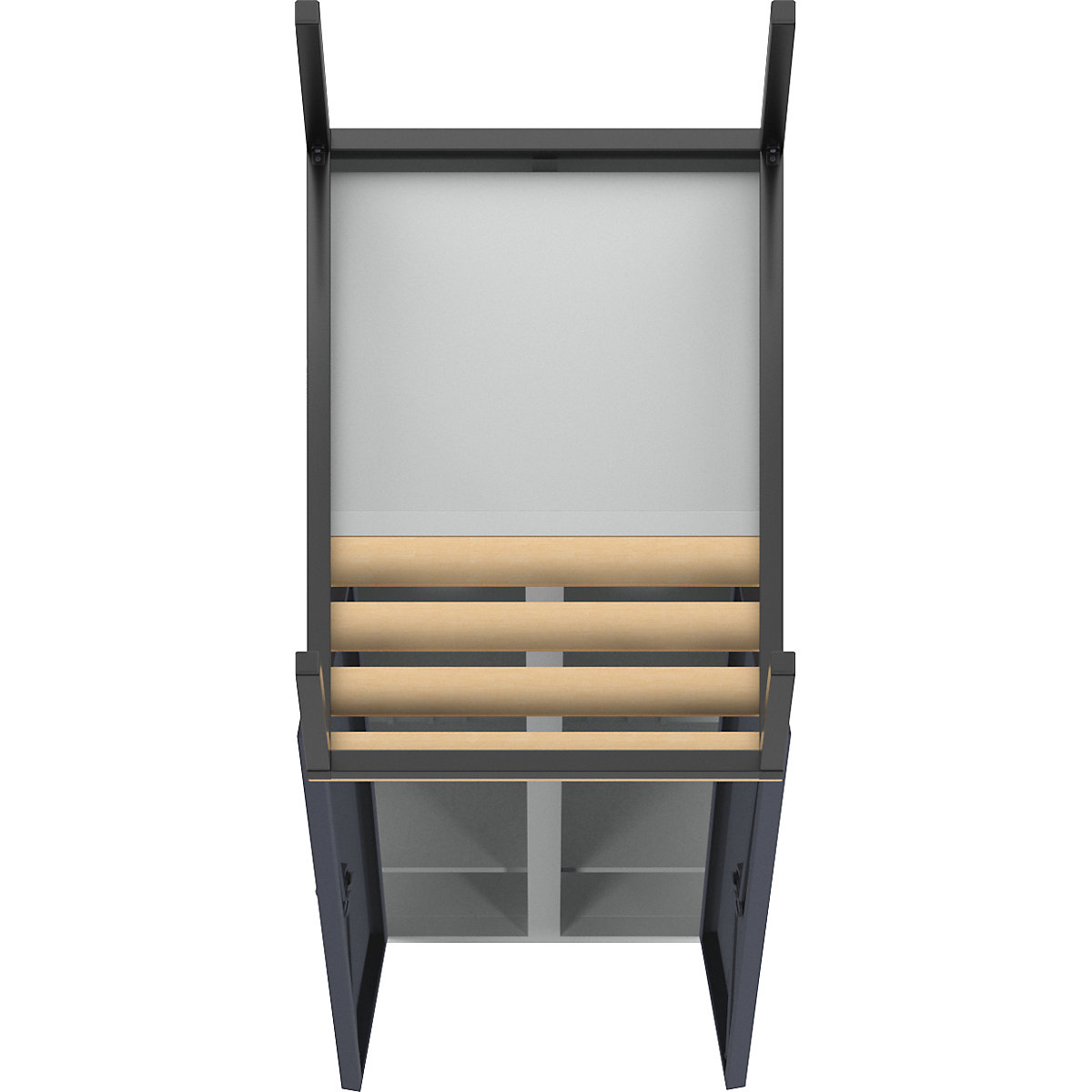 Vestiaire Bremen avec banc – eurokraft pro (Illustration du produit 9)-8