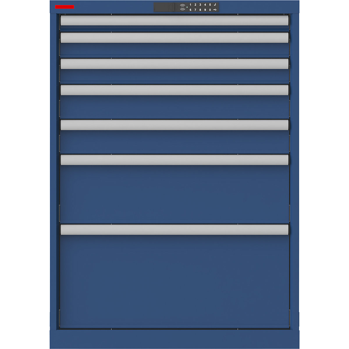 Armoire à tiroirs, avec fonction de charge, serrure RFID – LISTA (Illustration du produit 3)-2