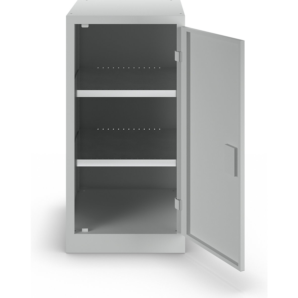 Armoire à portes battantes avec 2 tablettes – LISTA (Illustration du produit 2)-1