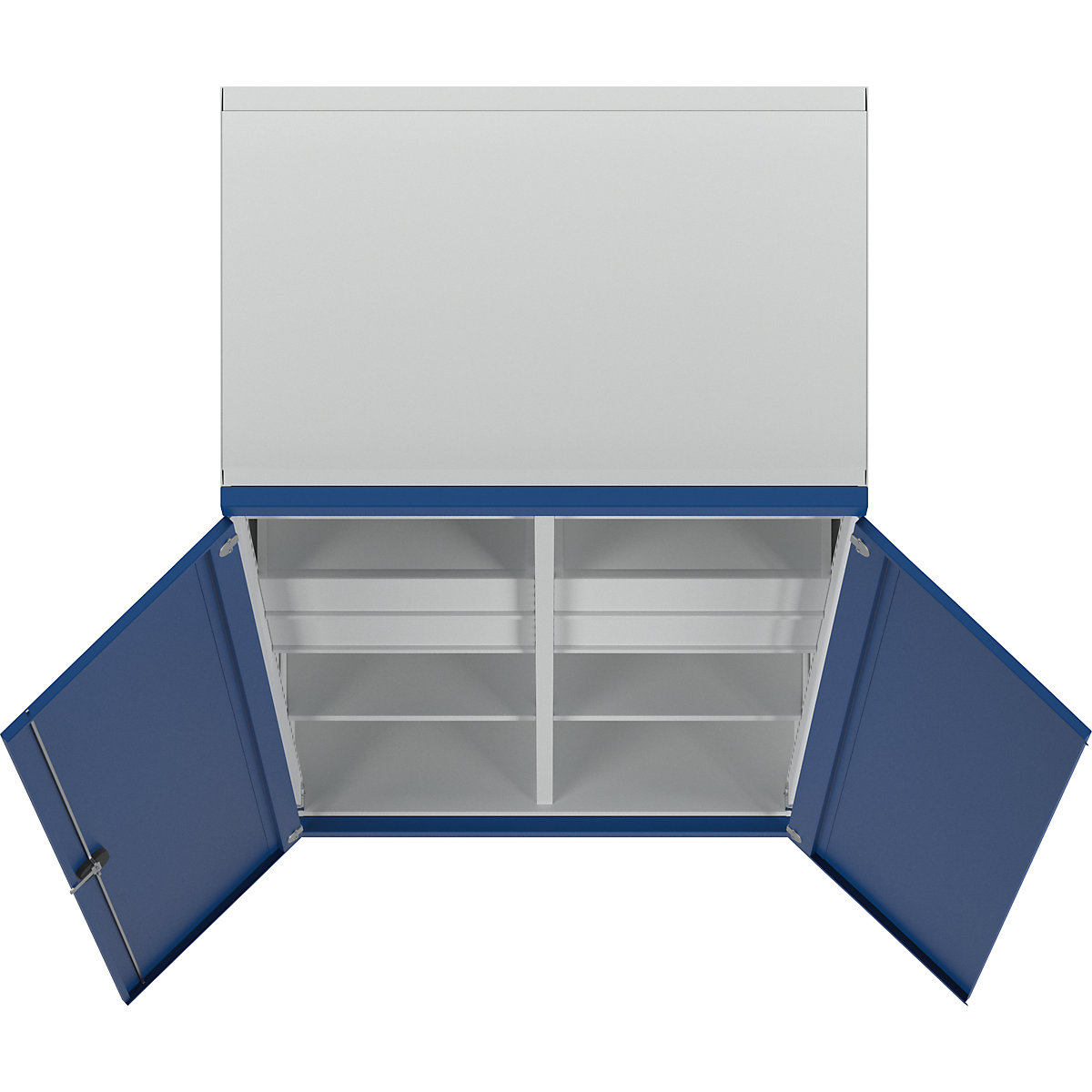 Armoire pour charges lourdes avec cloison médiane – ANKE (Illustration du produit 6)-5
