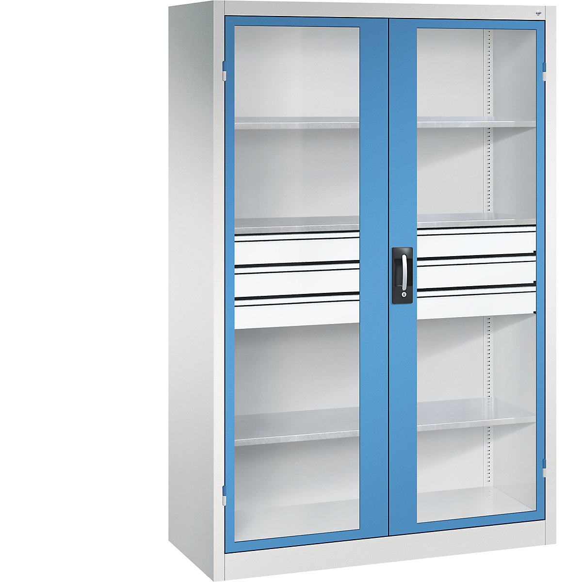 Armoire vitrée à portes battantes – C+P (Illustration du produit 4)-3