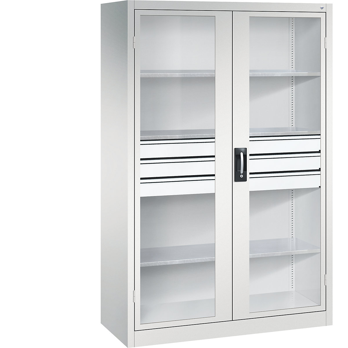 Armoire vitrée à portes battantes – C+P (Illustration du produit 4)-3