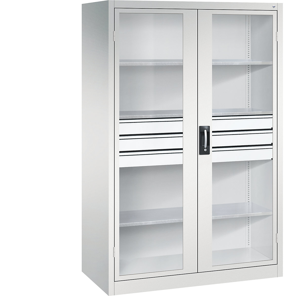 Armoire vitrée à portes battantes – C+P (Illustration du produit 4)-3