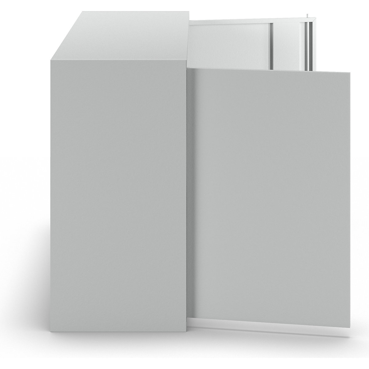 Armoire murale, hauteur 600 mm – Pavoy (Illustration du produit 4)-3