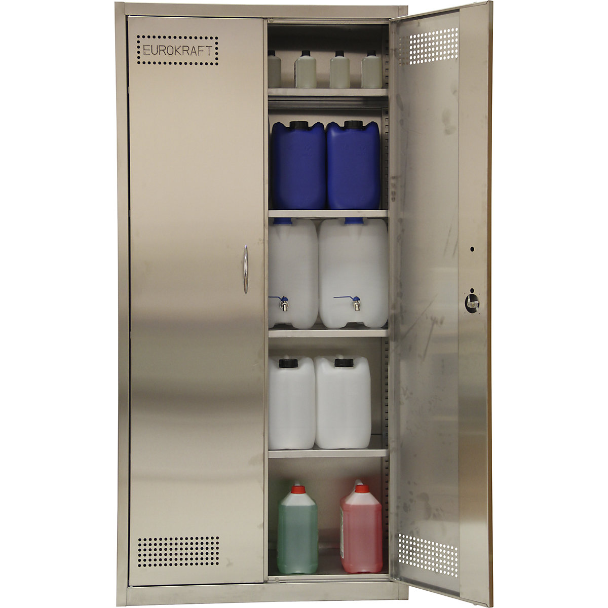 Armoire de sécurité, inox – eurokraft pro (Illustration du produit 4)-3