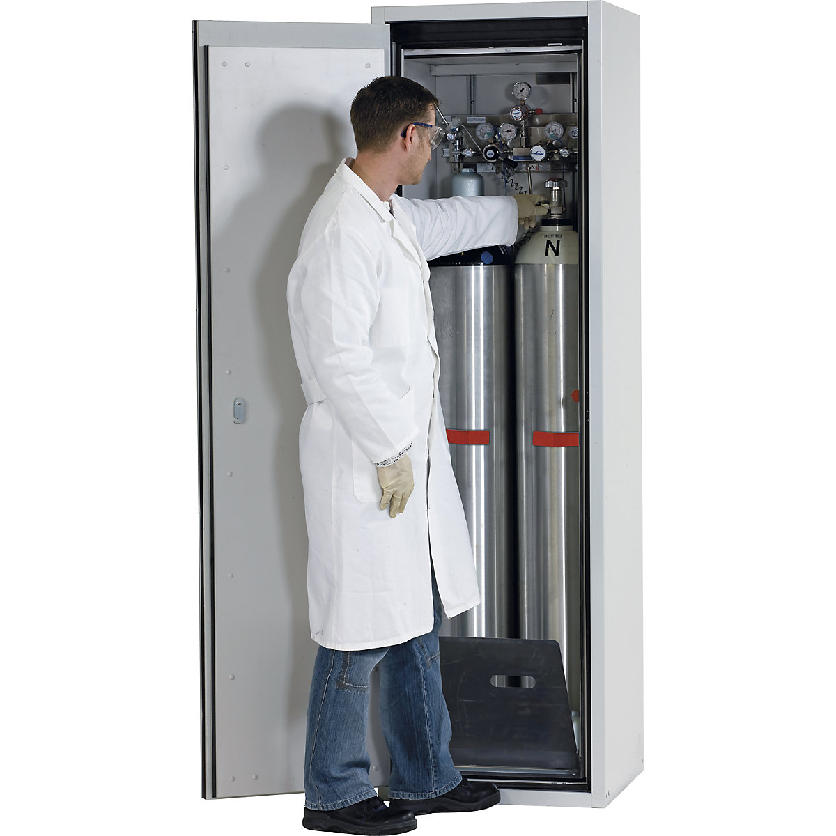 Armoire pour bouteilles de gaz sous pression résistante au feu G90 – asecos (Illustration du produit 3)-2