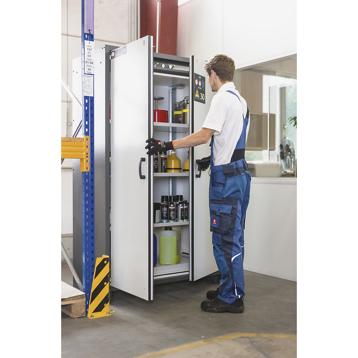 Armoire pour produits dangereux ignifuge 30 minutes – asecos (Illustration du produit 5)-4