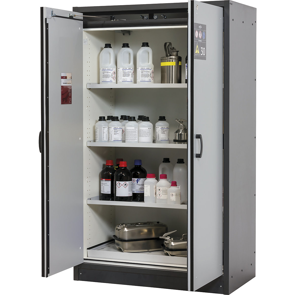 Armoire pour produits dangereux ignifuge 30 minutes – asecos (Illustration du produit 4)-3
