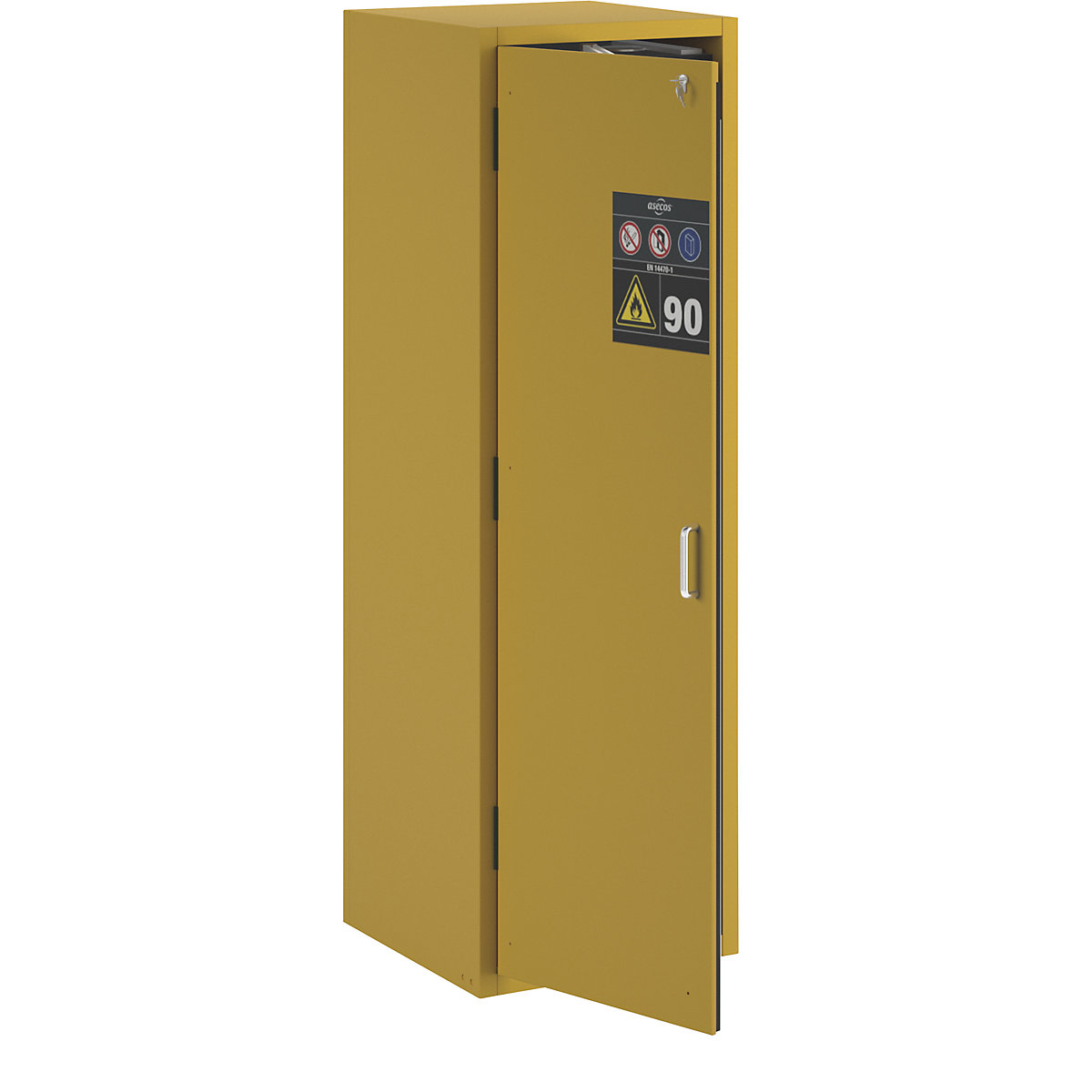Armoire pour produits dangereux ignifuges 90 minutes – asecos (Illustration du produit 8)-7