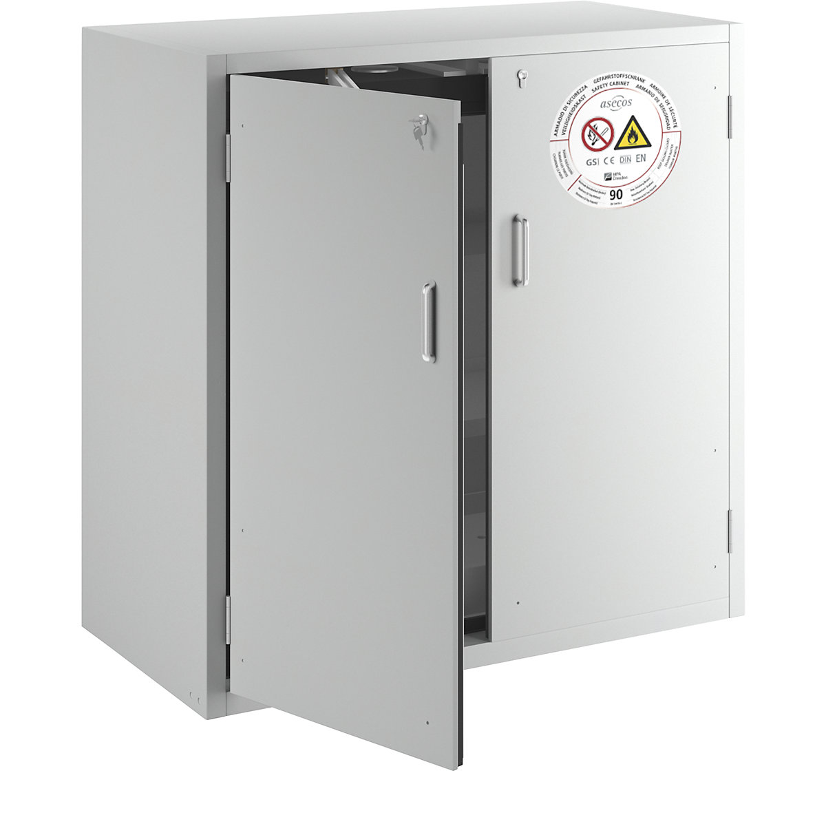 Armoire pour produits dangereux ignifuges 90 minutes – asecos (Illustration du produit 5)-4