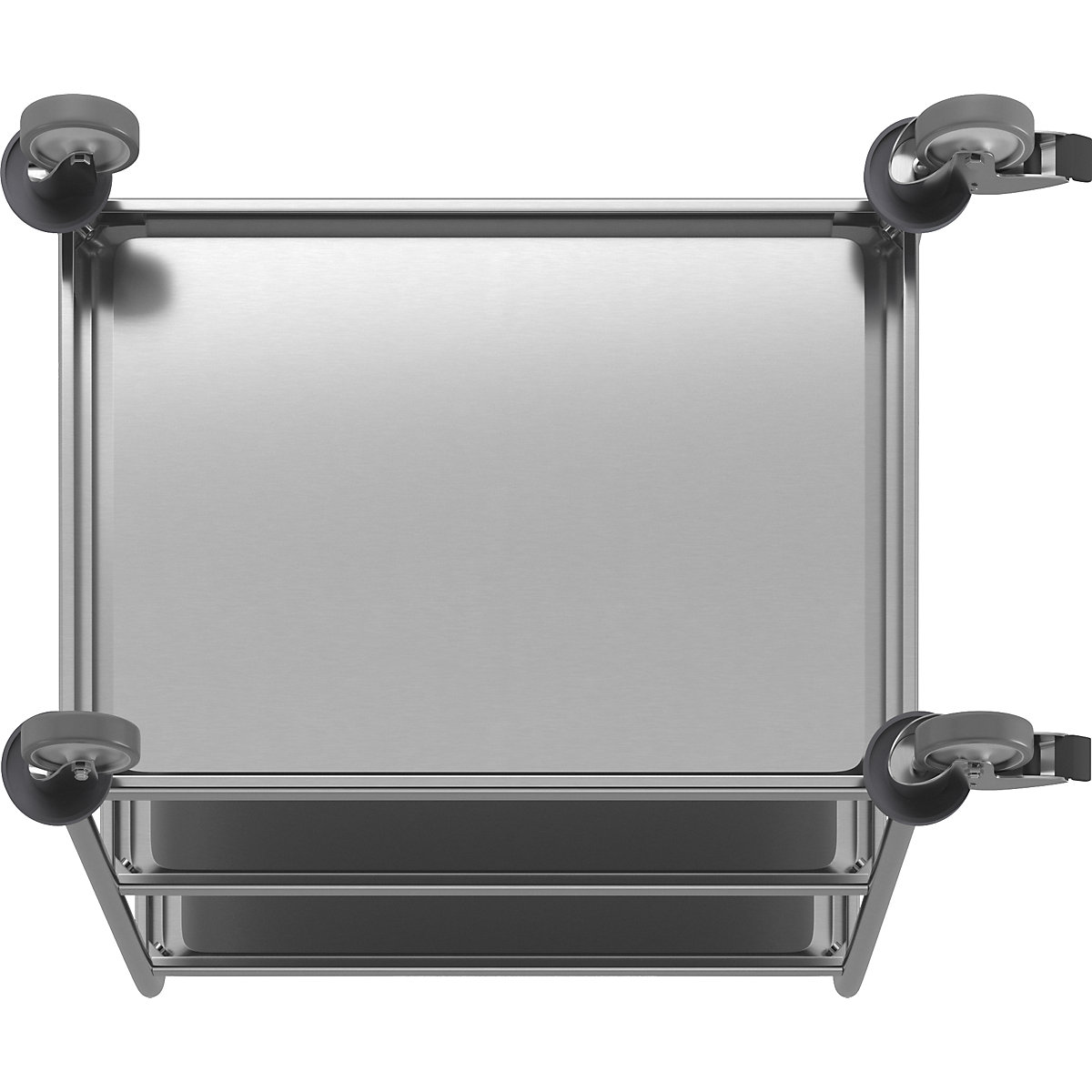 Chariot de service en inox – Kongamek (Illustration du produit 10)-9
