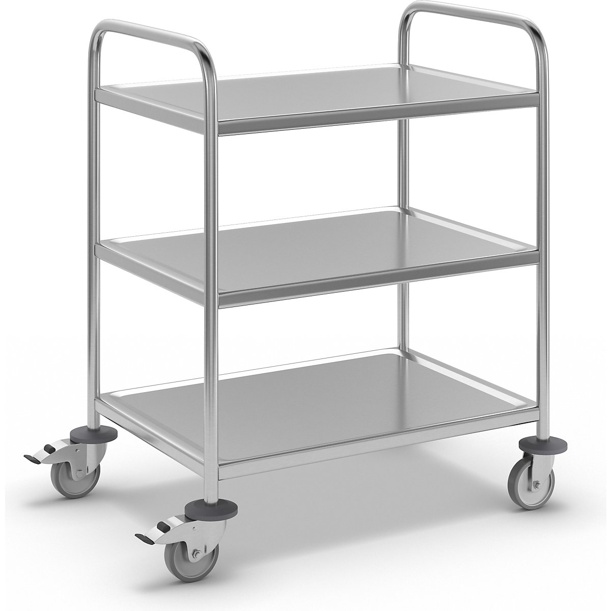 Chariot de service en inox – Kongamek