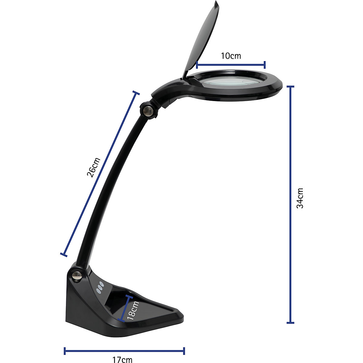 Lampe loupe à diodes LED MAULiris – MAUL (Illustration du produit 6)-5