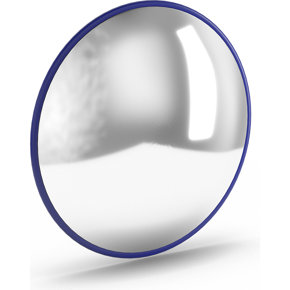 Miroir rond avec support mural télescopique - eurokraft pro