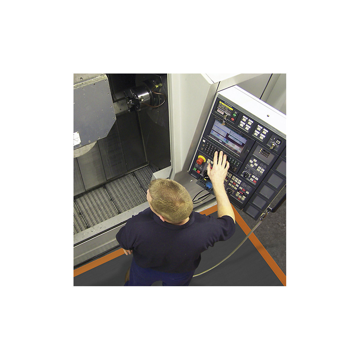 Tapis en nitrile Sorb Stance™ avec non-tissé – NOTRAX (Illustration du produit 2)-1