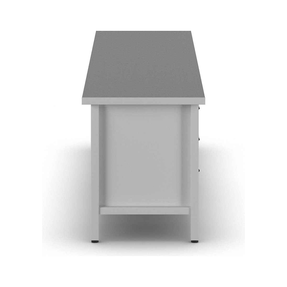 Établi de largeur 2800 mm, sur piétement – ANKE (Illustration du produit 9)-8