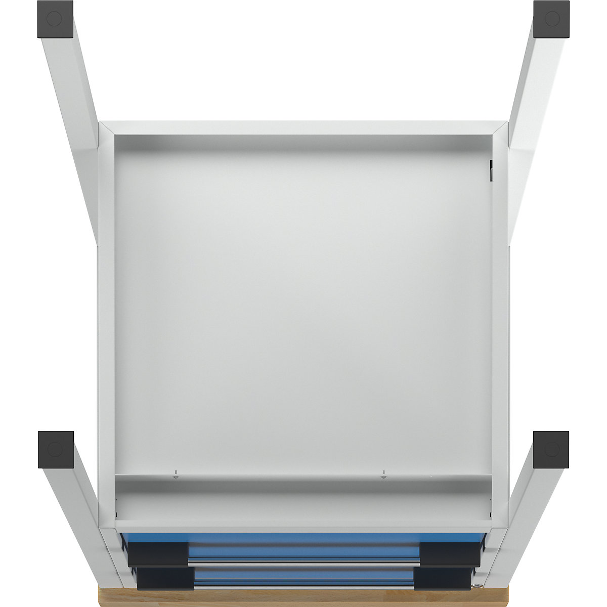 Établi, sur piétement série 8000 – eurokraft pro (Illustration du produit 6)-5