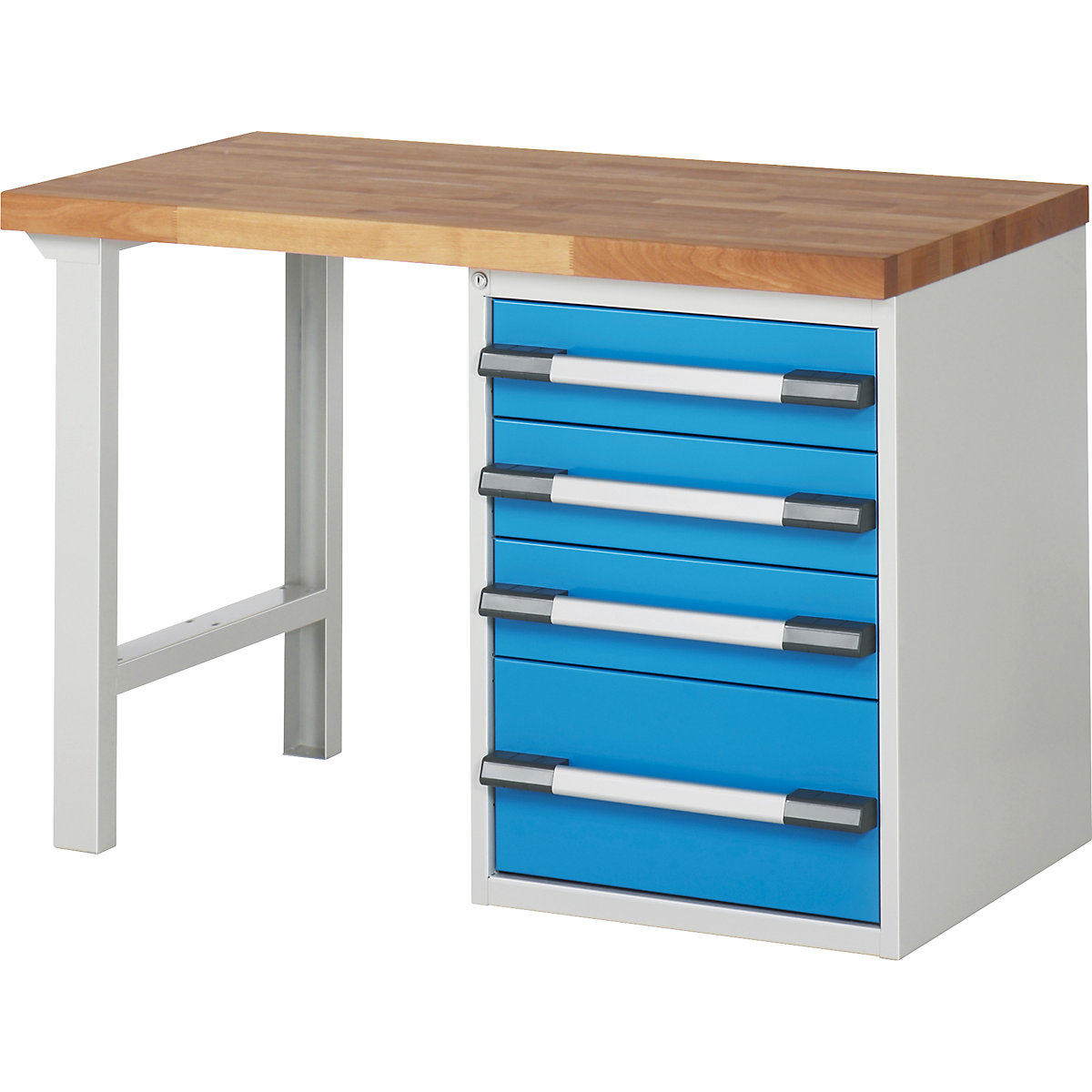 Établi, système modulaire Série 7000 &ndash; eurokraft pro