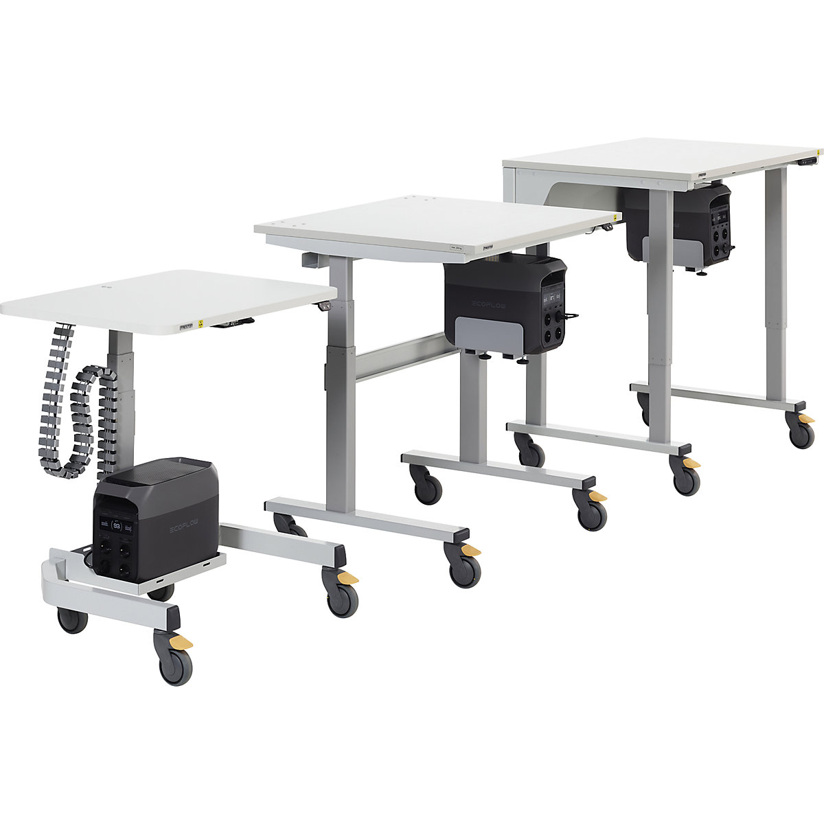 Poste de travail PowerX Move – Treston (Illustration du produit 2)-1