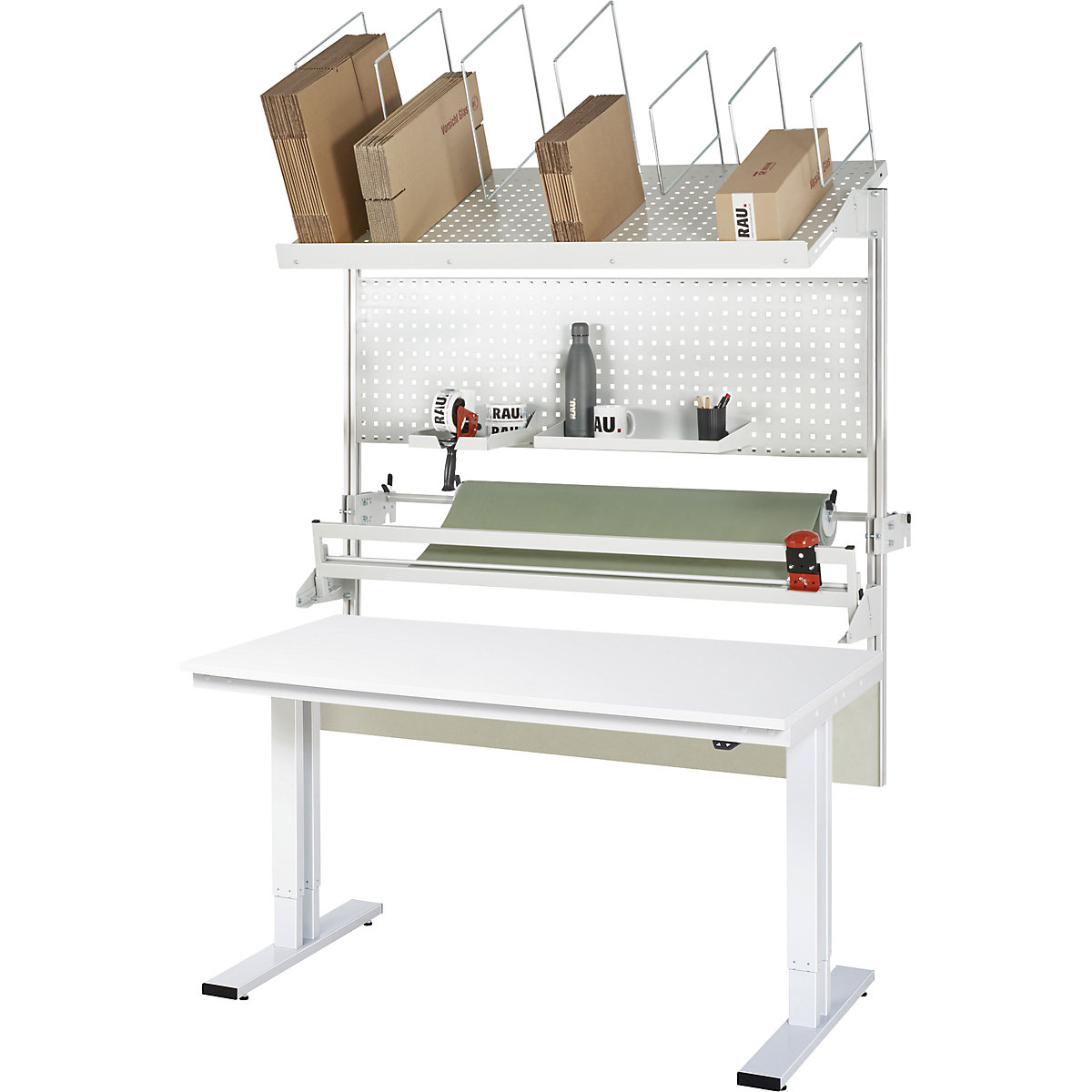 Table d'emballage complète 300, hauteur réglable électrique &ndash; RAU