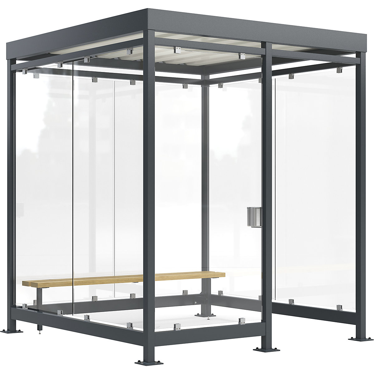 Abri Köln avec banc et cendrier – WSM