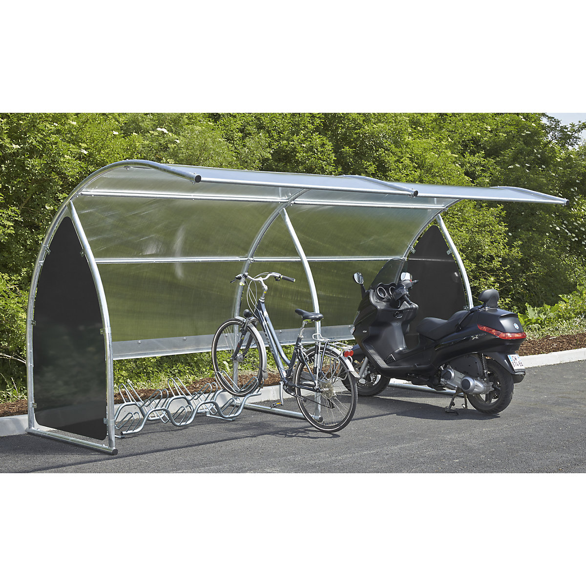 Abri avec panneau latéral pour B800VNO – Mottez (Illustration du produit 2)-1