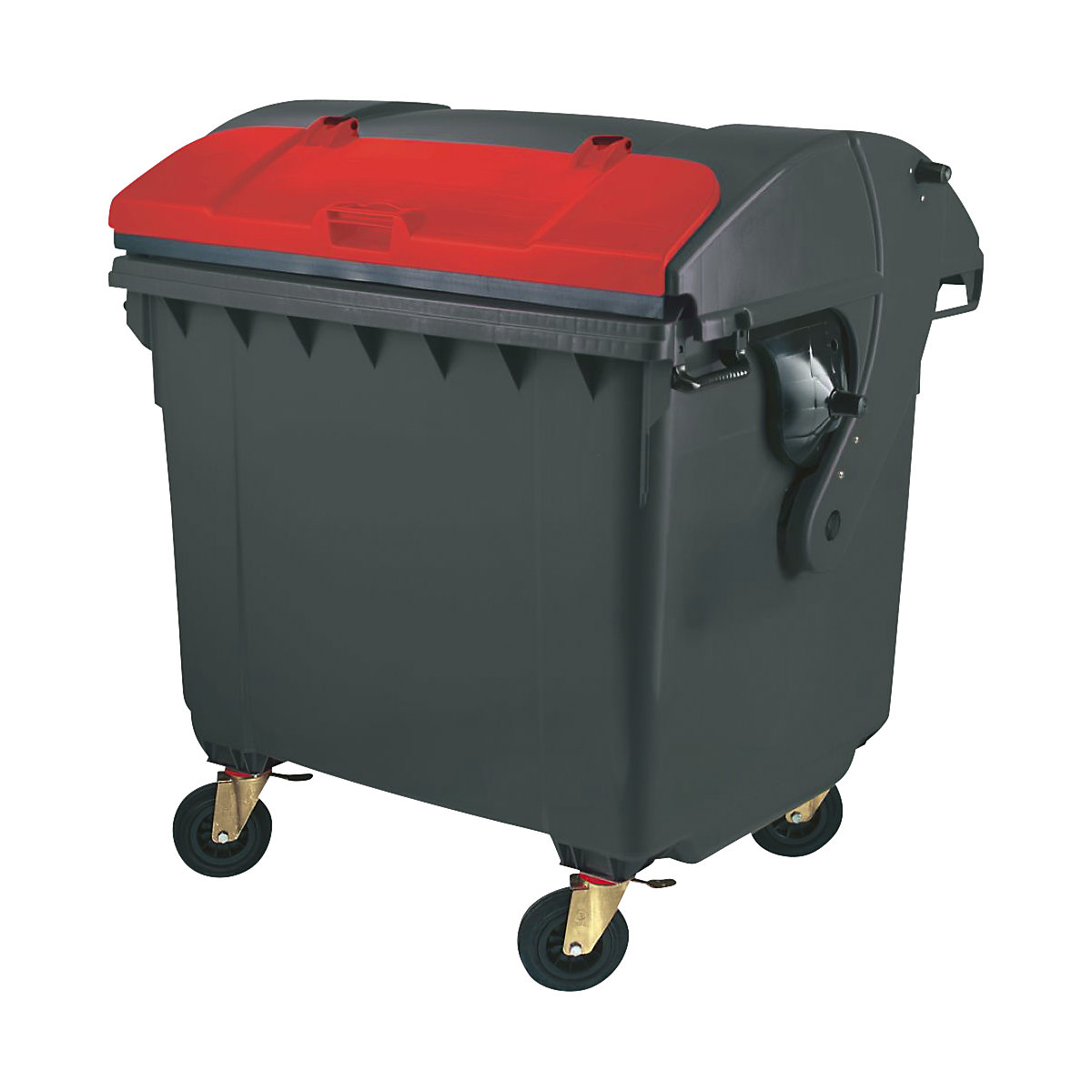 Conteneur à ordures en plastique conforme DIN EN 840