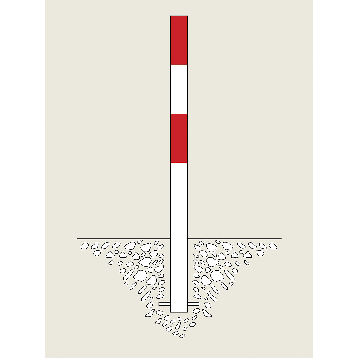 Poteau de blocage Morion – Moravia (Illustration du produit 2)-1