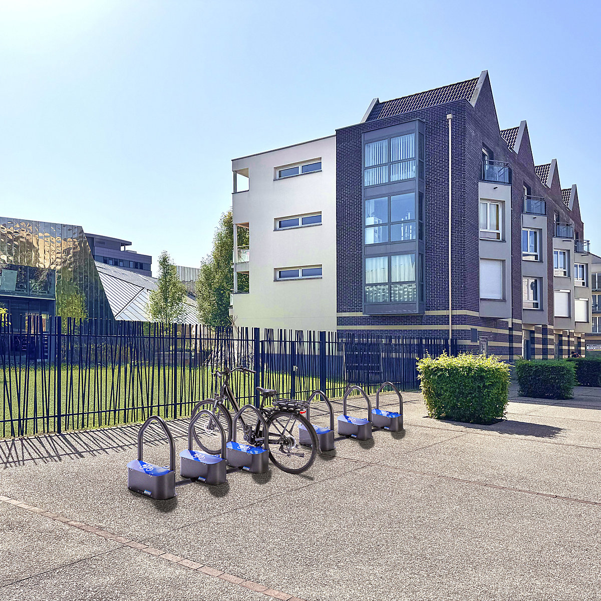 Support pour cycles – Mottez (Illustration du produit 8)-7