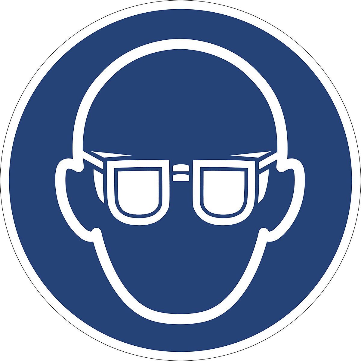 Panneaux indiquant les mesures de sécurité obligatoires