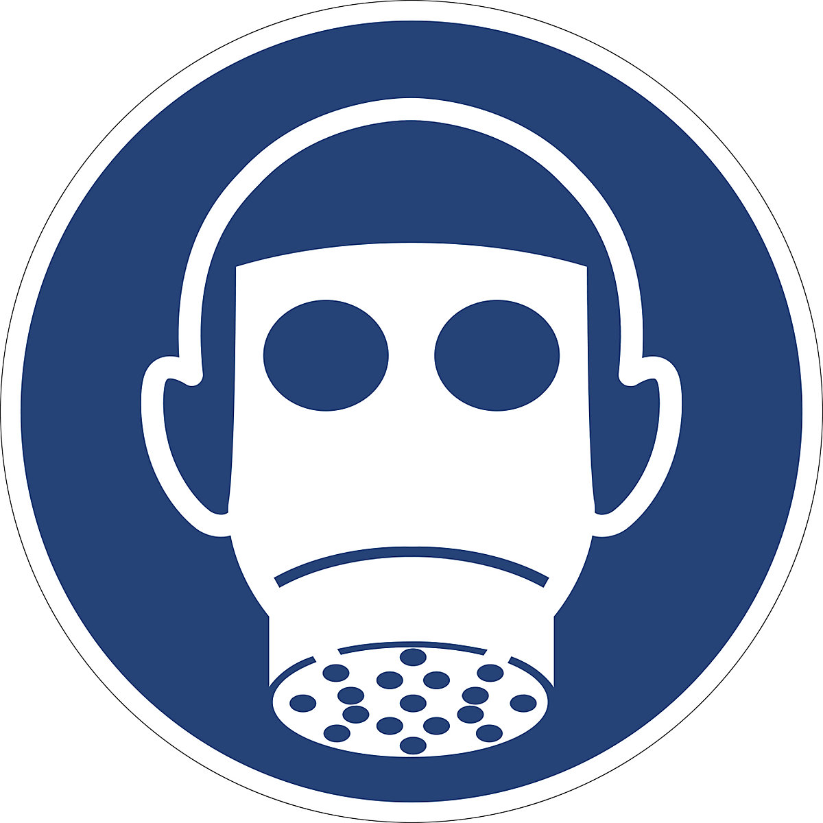 Panneaux indiquant les mesures de sécurité obligatoires