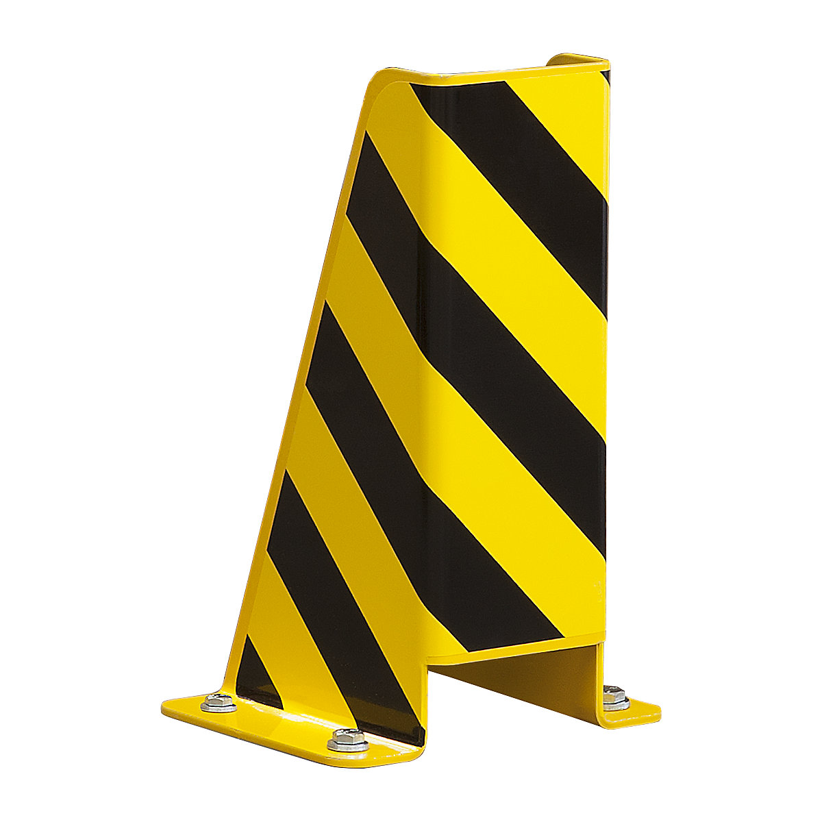 Butoir de protection en acier, profilé en U, épaisseur de paroi 6 mm, hauteur 400 mm, largeur intérieure 160 mm-1