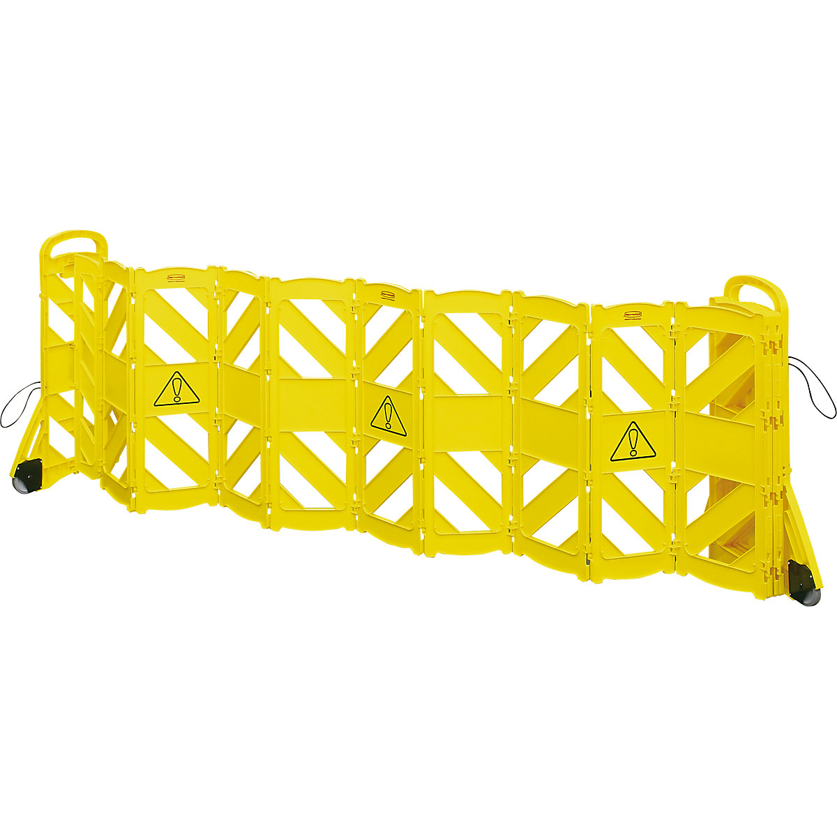 Barrière de délimitation mobile en polyéthylène &ndash; Rubbermaid