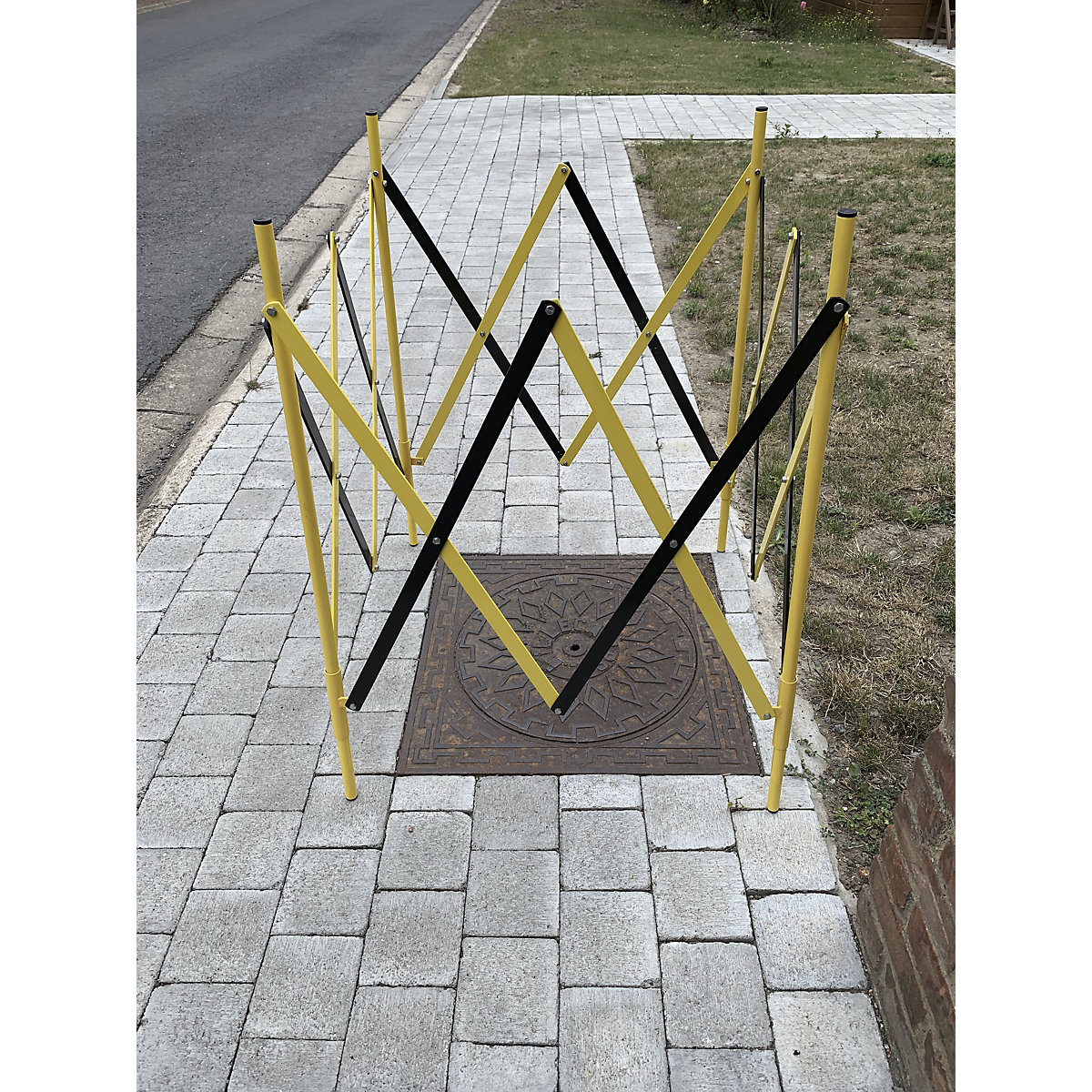 Barrière de puits, extensible – Mottez (Illustration du produit 2)-1