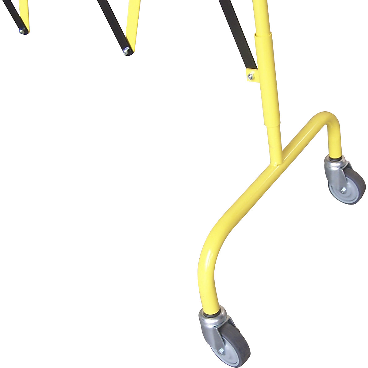 Barrière extensible, sur roulettes – Mottez (Illustration du produit 2)-1