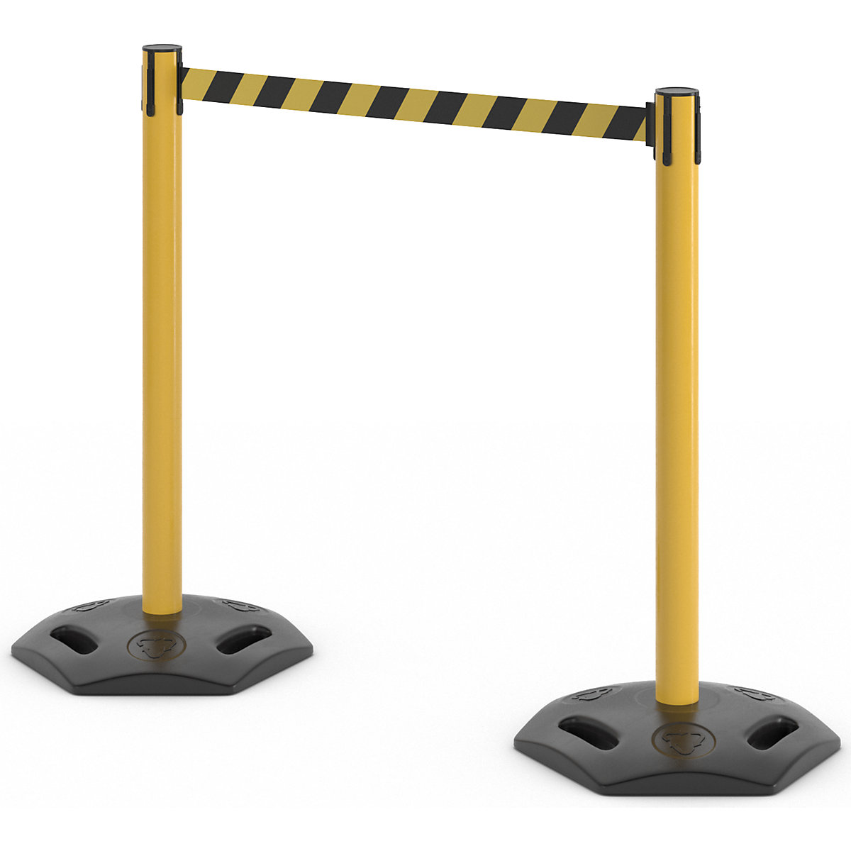 Lot de 2 potelets de délimitation à sangle (Illustration du produit 10)-9