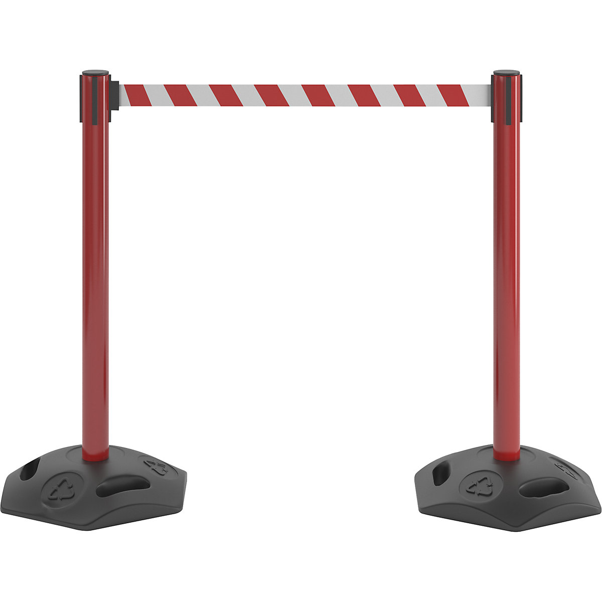 Lot de 2 potelets de délimitation à sangle (Illustration du produit 8)-7