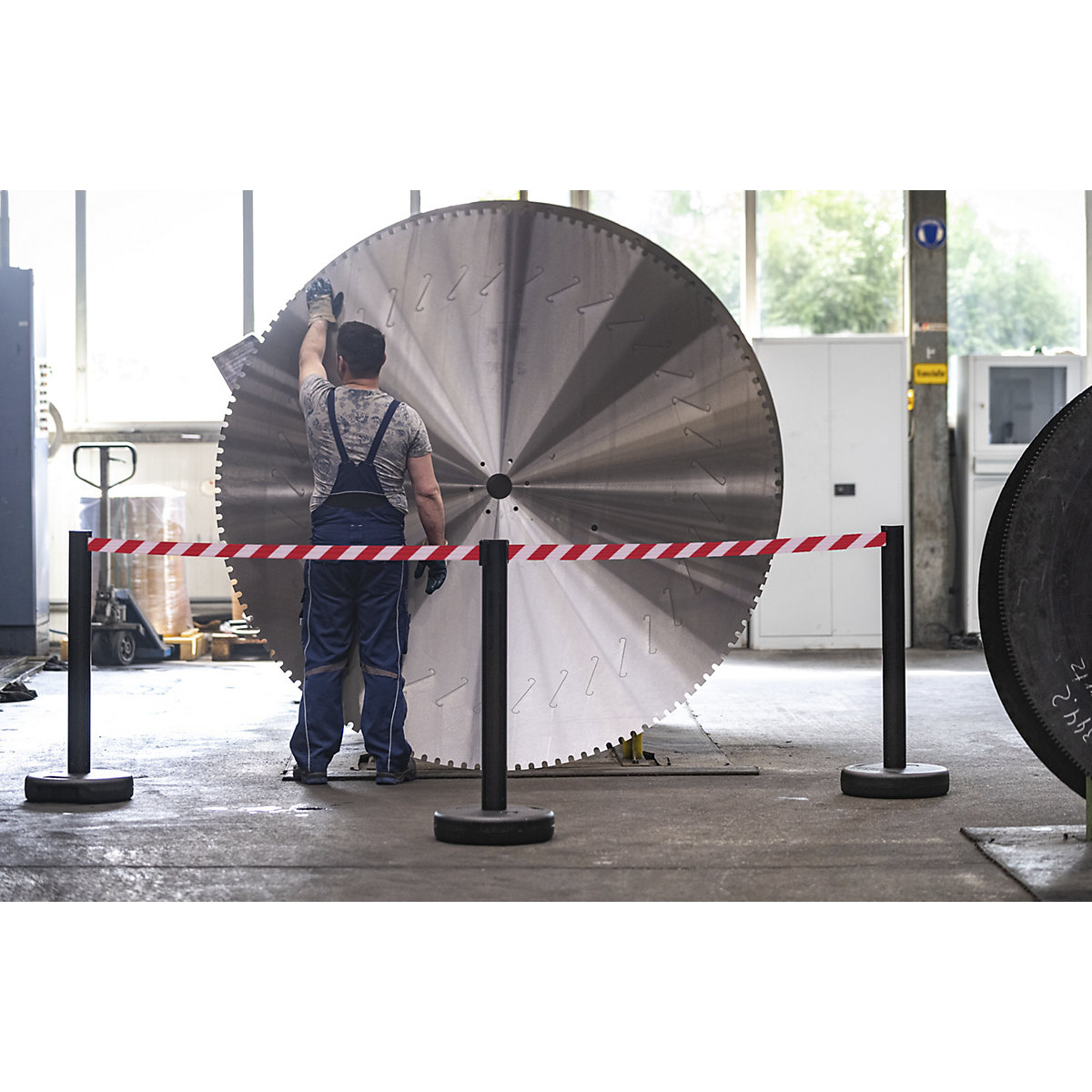 Potelet à sangle en plastique (Illustration du produit 8)-7