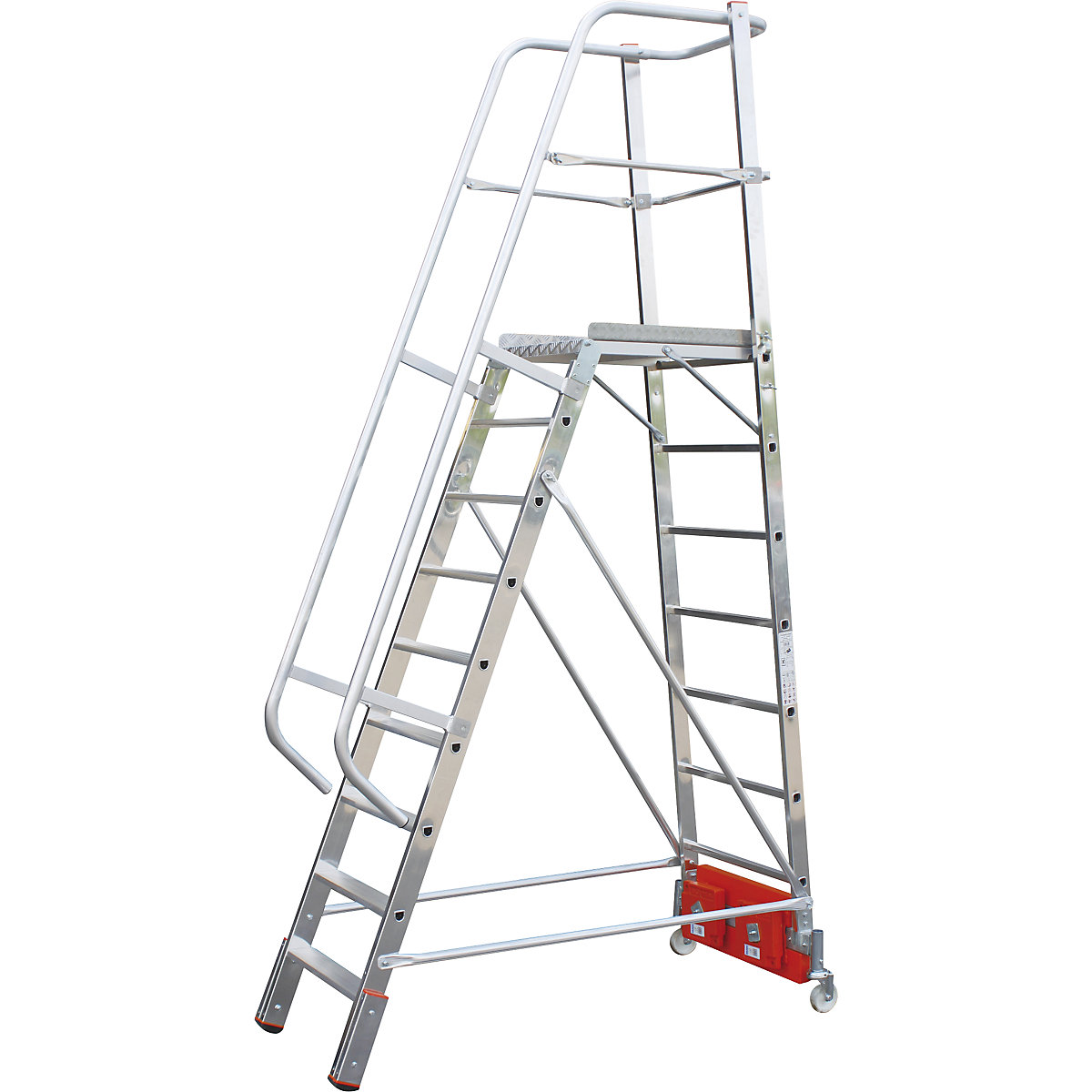 Escada de alumínio com plataforma STABILO Vario compacta – KRAUSE (Imagem do produto 12)-11