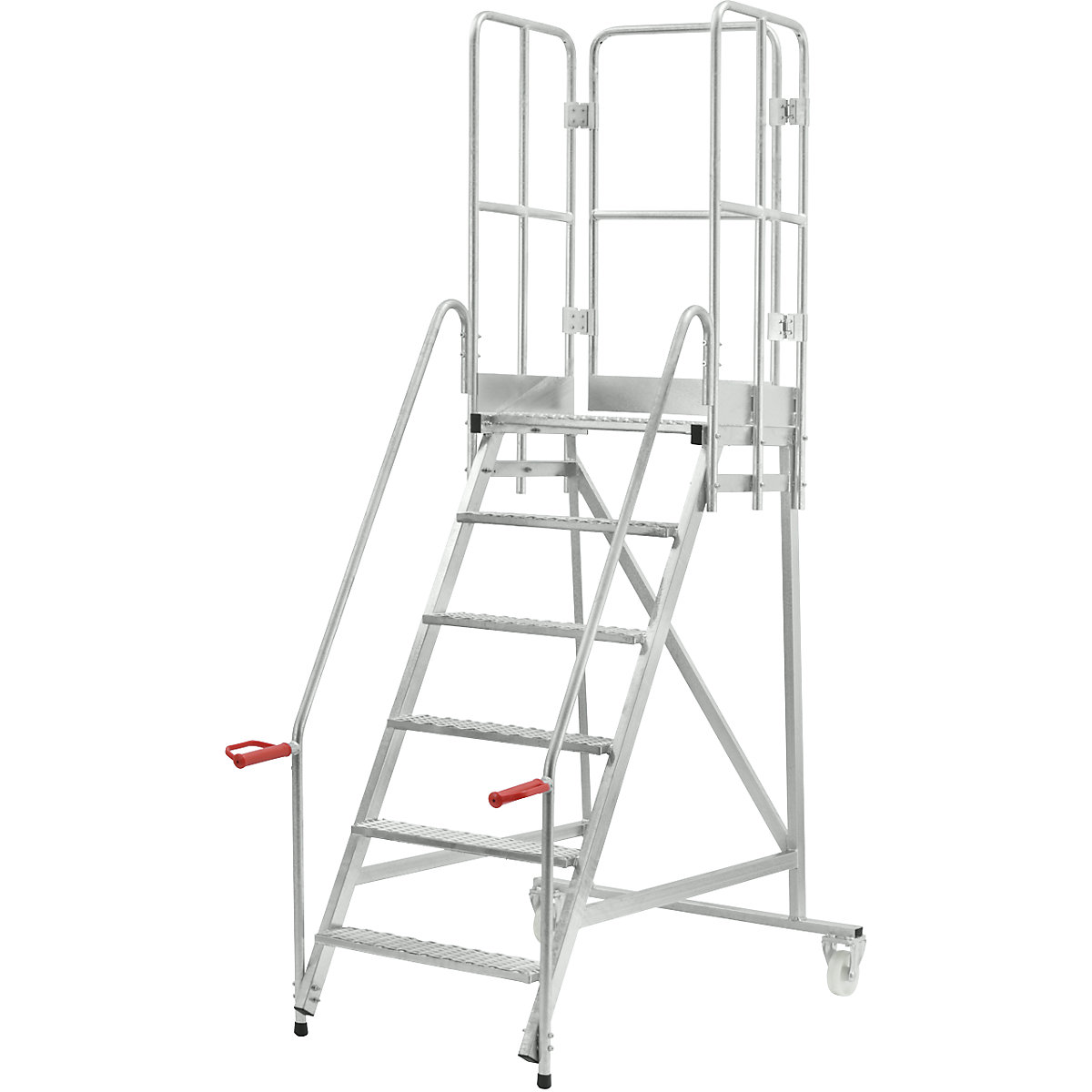 Escada de plataforma móvel – eurokraft pro (Imagem do produto 25)-24