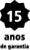 15 anos de garantia