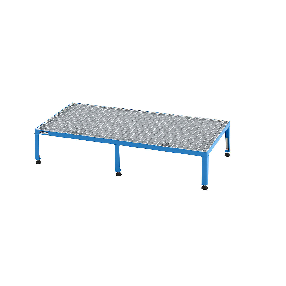 Plataforma de trabalho, ajustável em altura 255 – 320 mm – eurokraft pro